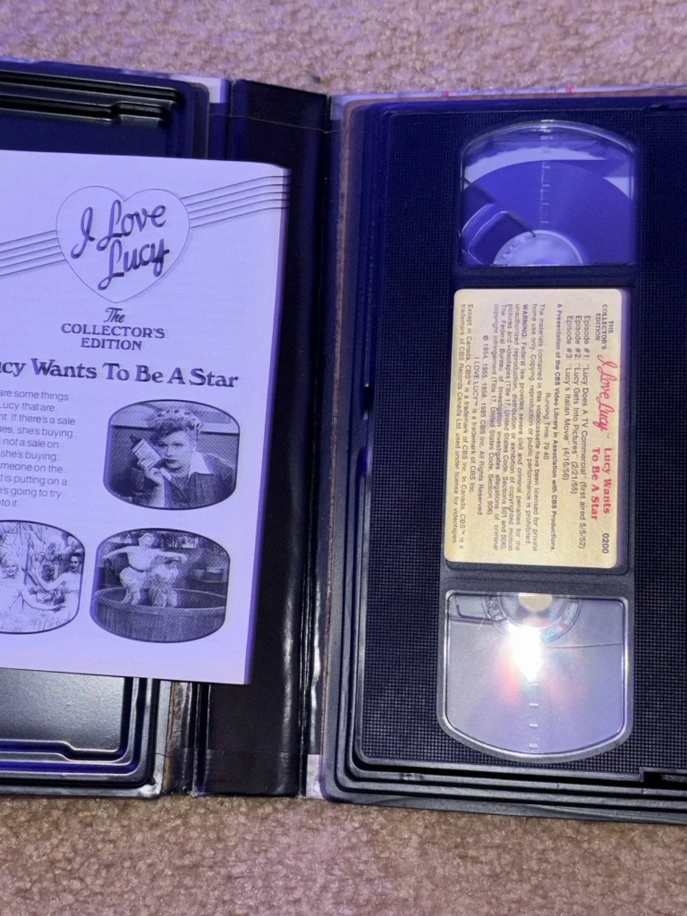 Lot Of Tribute I Love Lucy VHS Tapes.